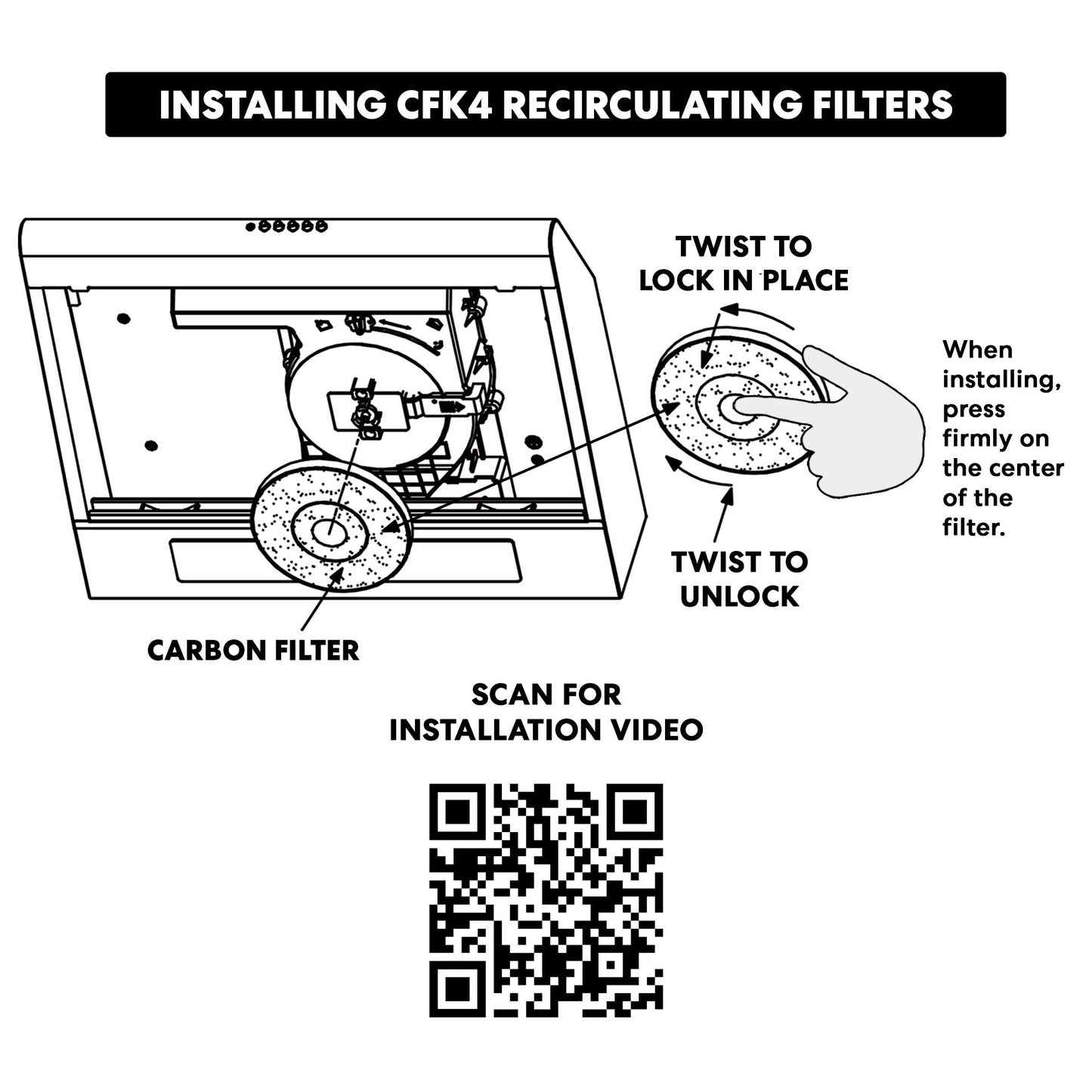 Cosmo Range Hood Filter Genuine Filter(s) (5MU30 / 5MU36 Filter - CFK4)